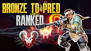 🔴 BRONZE TO PRED Solo Q In Apex Legends! 🔴