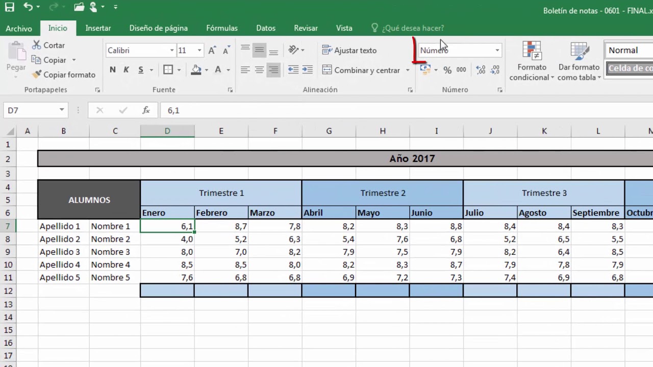 06.01. Cálculo de PROMEDIO (Excel) - YouTube