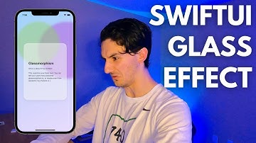 SwiftUI Tutorial: Glassmorphism UI Design