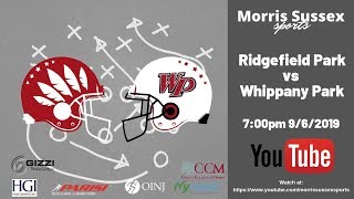 Live High School Football: Ridgefield Park vs Whippany Park