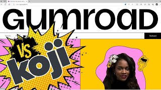 Gumroad vs. Koji: Best Platform to Sell Digital Products Without a Website or Shopping Cart!