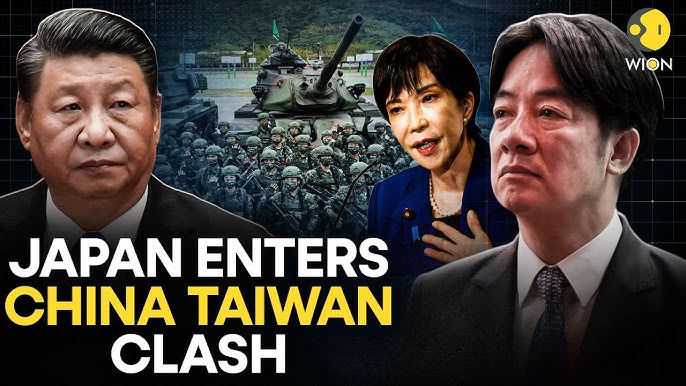 LIVE: Japan Joins China-Taiwan Battle, Beijing Warns Of 'Crushing Defeat' If Japan Intervenes | WION - YouTube