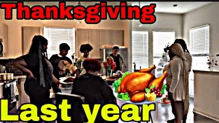 Thanksgiving Last Year At Coras  Family 