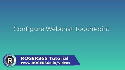 Configure Webchat to Teams
