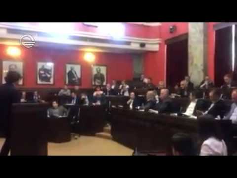 ირაკლი კობიხიძისა და დავით რაქვიაშვილის დაპირისპირება