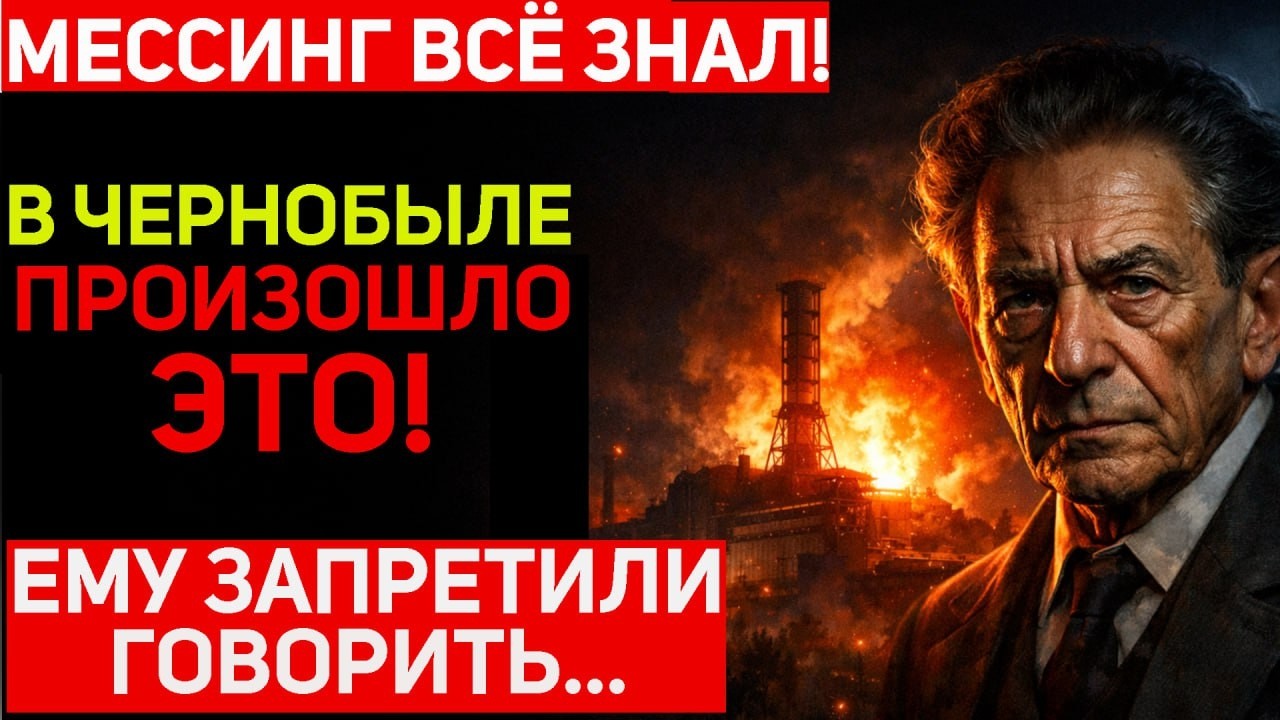 Мессинг предупреждал! Что произошло на самом деле в Чернобыле и почему об этом молчали?