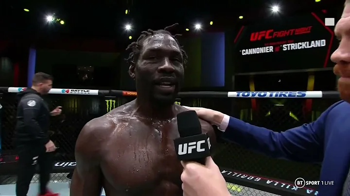 "I thought I had it 3 to 2." - Jared Cannonier on defeating Sean Strickland   UFC Fight Night Vegas