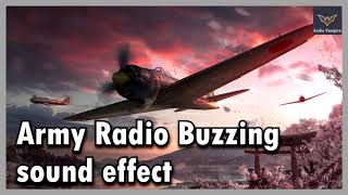 Army Radio Buzzing Sound effect | Dramatic war film Sound effect | Free Sound Effects library