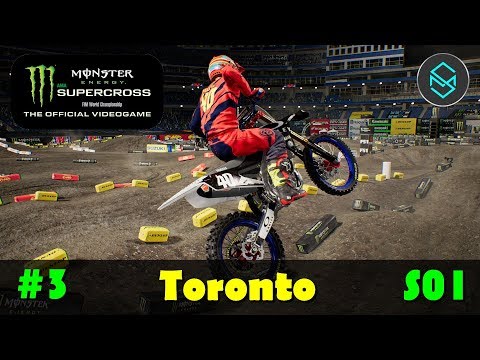Monster Energy Supercross The Game ► Toronto| #3 S01| Let’s Play Česky