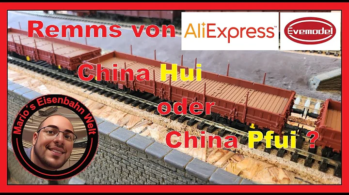 I'm testing a car from Evemodel (bought via Aliexpress) ... H0 layout / Mario's Railway World