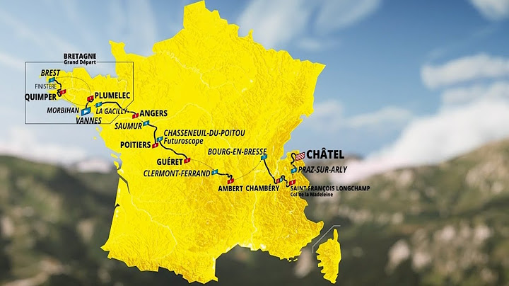 TOUR DE FRANCE FEMMES 2025 - Découvrez le parcours en intégralité