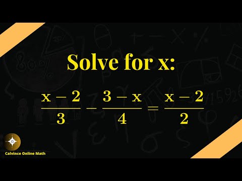 Mastering Fraction Equations: