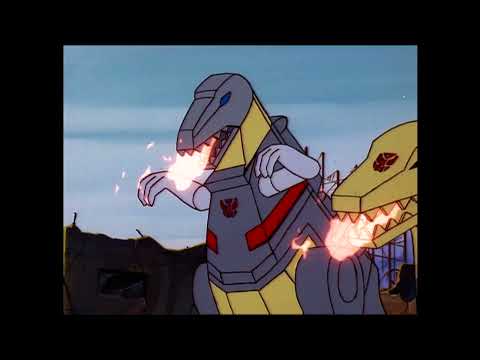 Transformers Generation 1 season 1 episode 11 war of the dinobots