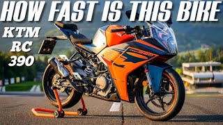 2023 KTM RC 390 | Stock Top Speed & Acceleration 🔥🔥
