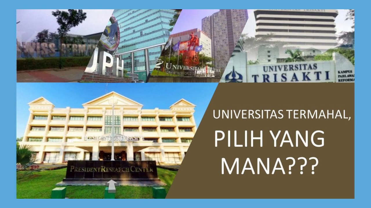 Universitas paling mahal di indonesia