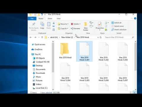 Video: How To Extract Part Of An Archive