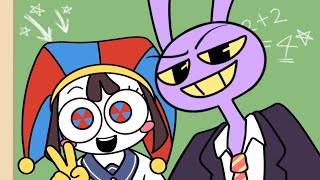 The Amazing Digital Circus School Life Say The Word On Beat Challenge