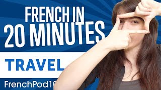 Learn French in 20 Minutes  ALL Travel Phrases You Need