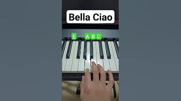 How To Play Bella Ciao On Piano 