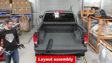 KUFU Drawer System installed into a RAM 1500 Short Bed Truck