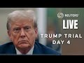 LIVE - TRUMP TRIAL DAY 4: Donald Trump in court for civil fraud trial in New York