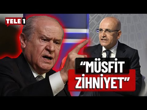 Bahçeli'den Mehmet Şimşek'e çok sert sözler!