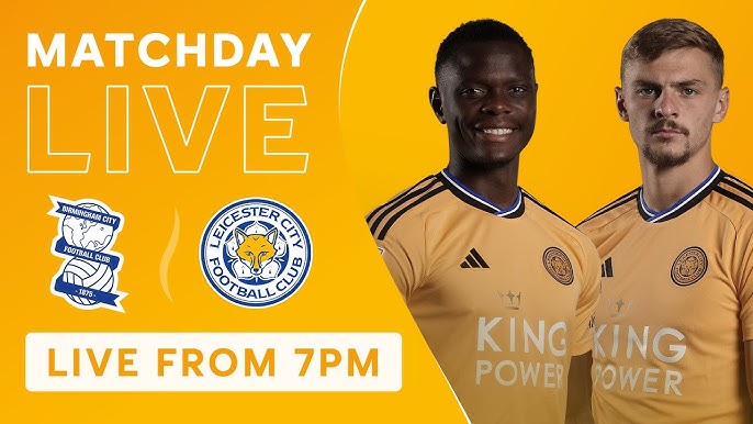 MATCHDAY LIVE! Leicester City vs. Cardiff City. 