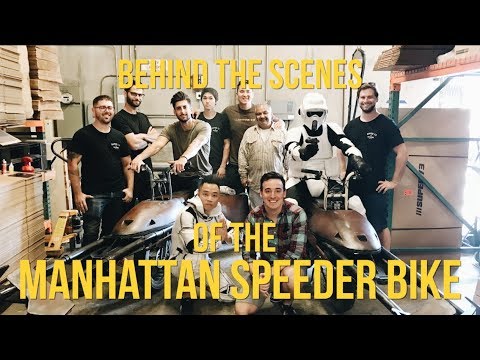 STAR WARS SPEEDERS IN NEW YORK - The Speeder Build