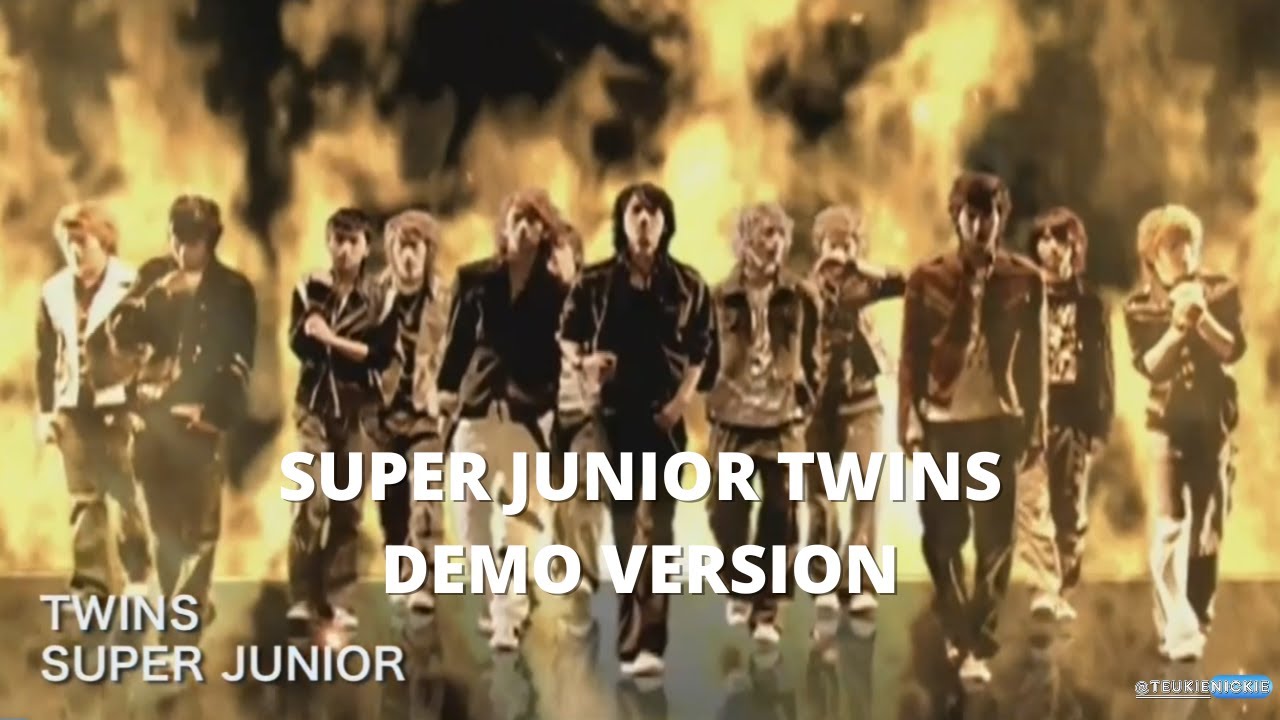 Super Junior - Twins (Knock Out) [Demo Audio Version] - YouTube