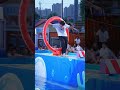 Guess what results，How long before they fall into the water?#jokes #games #sports #asmr #waterpark