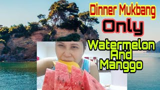 Dinner Mukbang only Fruits#yham#koko