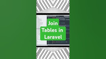 Join in Laravel | Joining multiple tables in laravel | Join 2 tables in Laravel #laravellearning