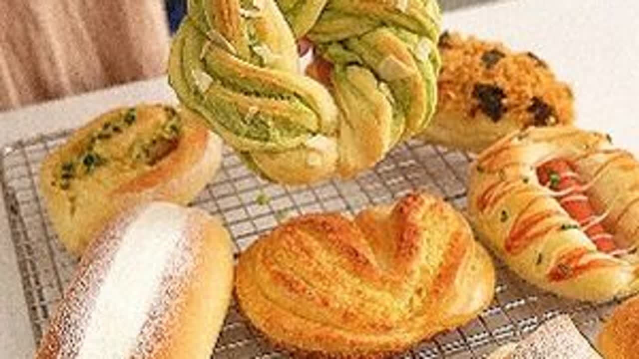 一个面团做出9️⃣款花式面包‼️超详细教程 #花式面包 #面包 #我的烘焙日常 #在家自己做面包 #我的厨房日记 #烘焙 #在家做美食