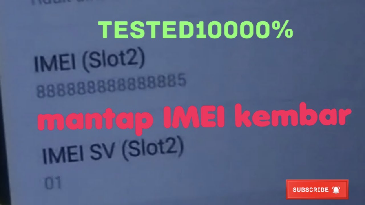 perbaiki IMEI redmi6a tested100%