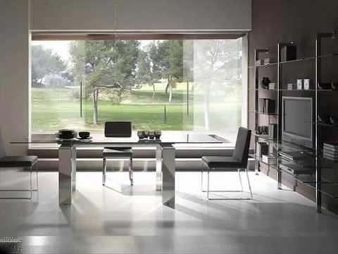 Mesas de comedor modernas youtube Juegos de comedor modernos con base de madera y vidrio