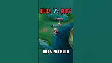 Hilda vs Ruby Mlbb #hilda #ruby #mlbb #shorts