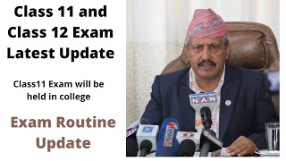 Latest update for class 11 and 12 Board examination[#Routinenotice]