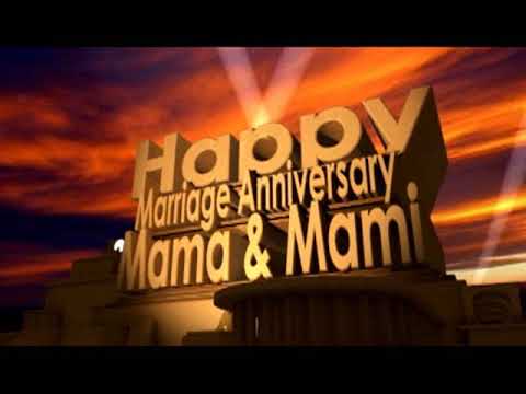 Happy Marriage Anniversary Mama Mami Youtube