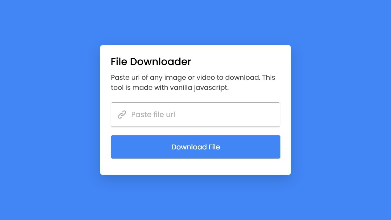 How do I download a file from a URL?