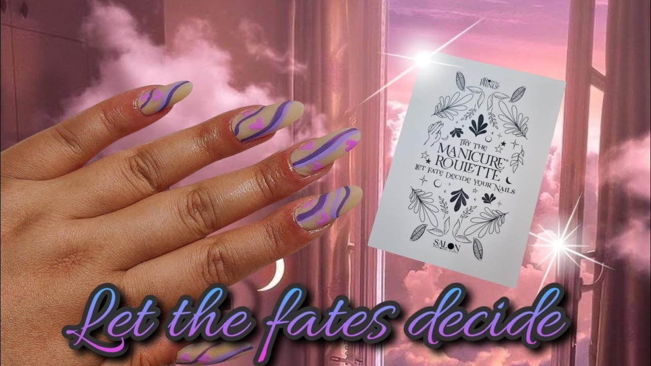 It's Manicure Roulette Time 🥰 Let The Fates Decide 🔥 Simple & Easy Line