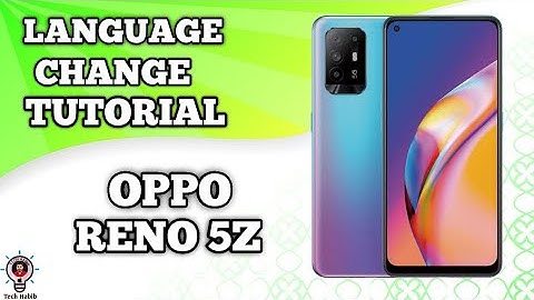 Oppo Reno 5Z  language Change full setting | how to change language |