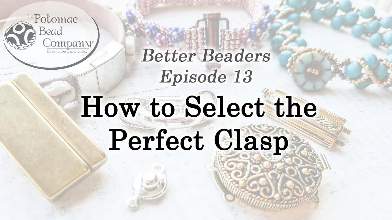 Making Your Own Wire Clasps - Better Beader Episode by PotomacBeads 