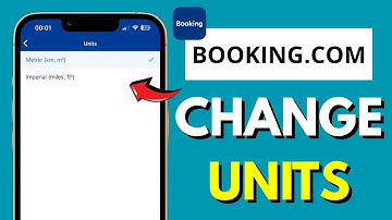 How to Change Units in the Booking.com (iOS&Android) 2025