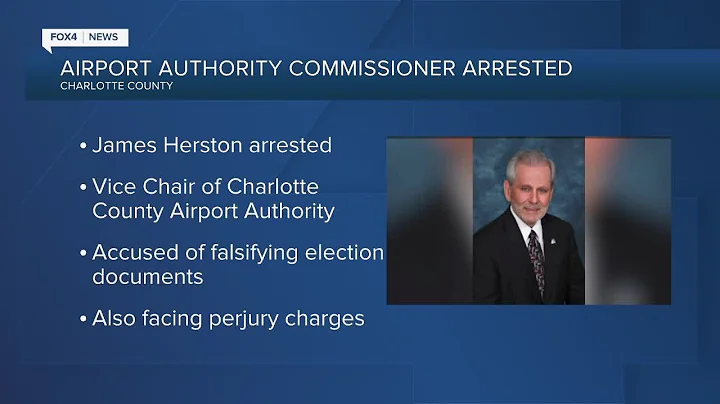 Vice-chair of aiport authority accused of falsifyi...