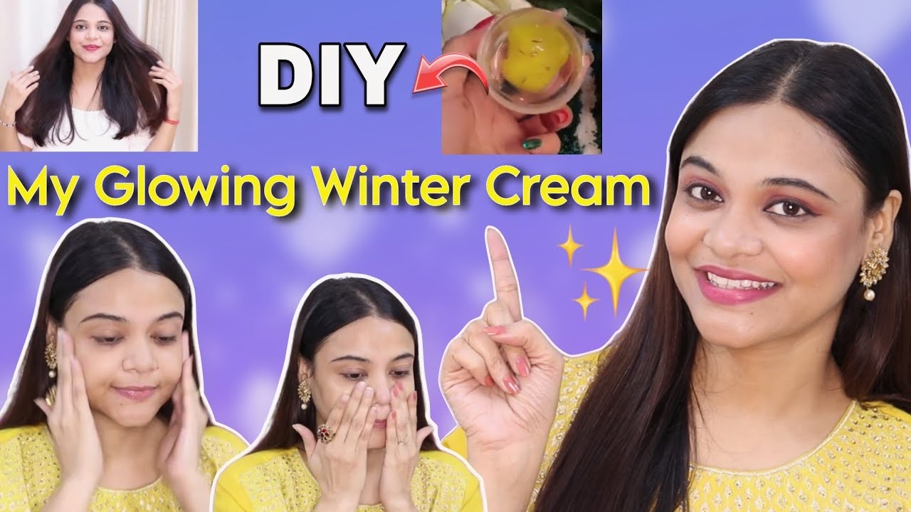 DIY Homemade *WINTER CREAM* for Dry Skin | Get Smooth Skin | Winter ...
