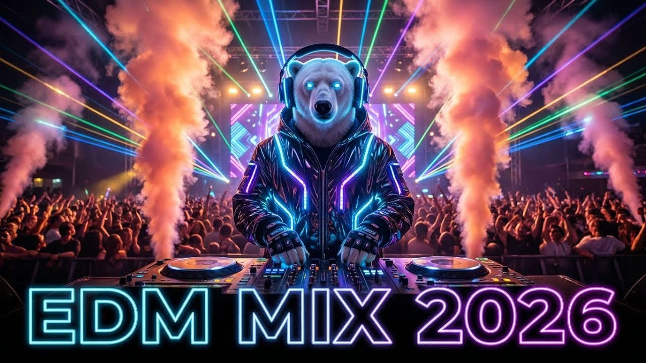 ⚡ EDM Night Festival 2026 – Bass Storm & Popular Remixes