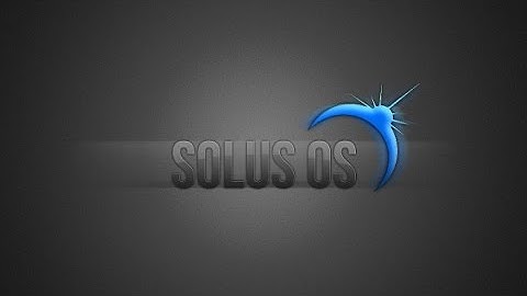 Install and Configure  Solus oS  2017.01.01.0 Budgie On Vmware 12