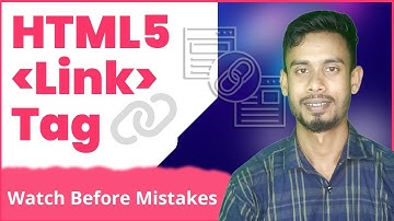 Link Tag in Html Bangla Tutorial | Beginner Html Course Bangla 2023