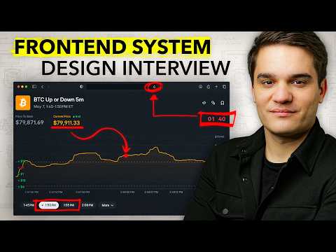 Real Senior Frontend System Design Interview 2026 AI Coding Included