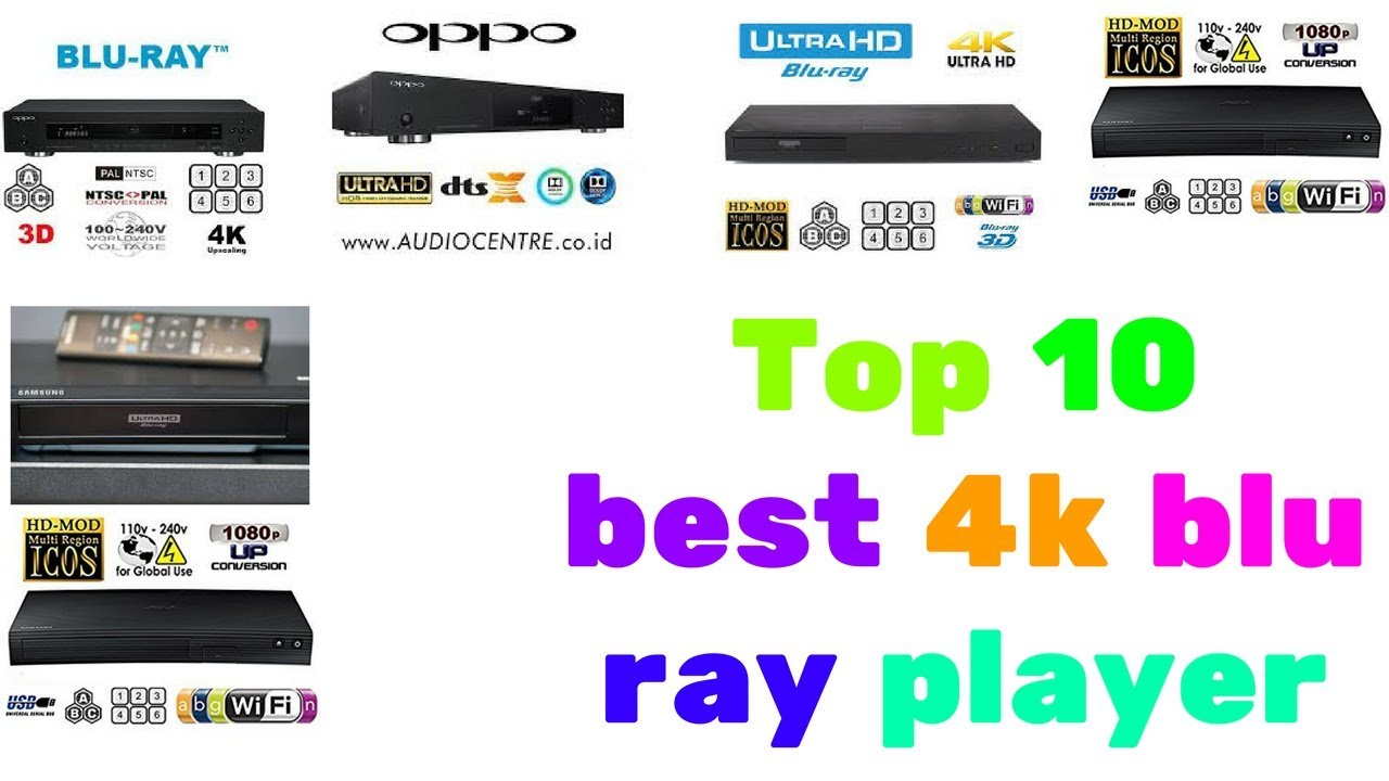 Top 10 best 4k blu ray player YouTube
